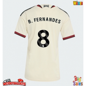 Manchester United Bruno Fernandes #8 Replica Third Stadium Shirt for Women 2026-27 Short Sleeve